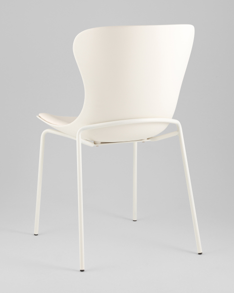 Стул пластиковый Shaya D-025ACC white