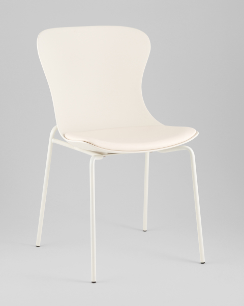 Стул пластиковый Shaya D-025ACC white