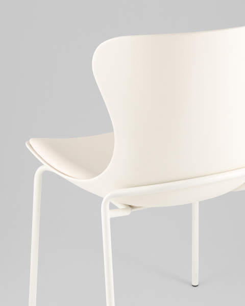 Стул пластиковый Shaya D-025ACC white