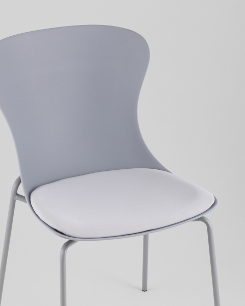 Стул пластиковый Shaya D-025ACC grey