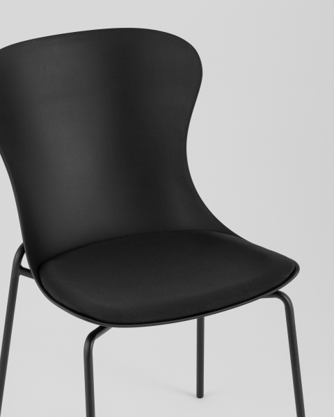 Стул пластиковый Shaya D-025ACC black