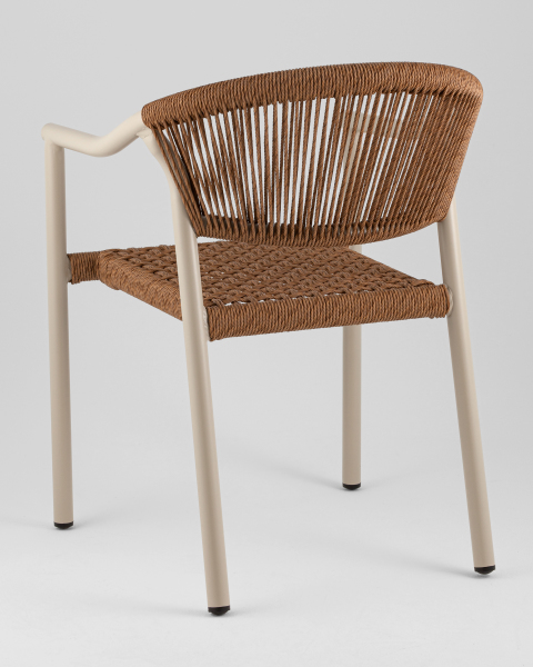 Обеденный стул Stool Group AD642156-2 br+offwh
