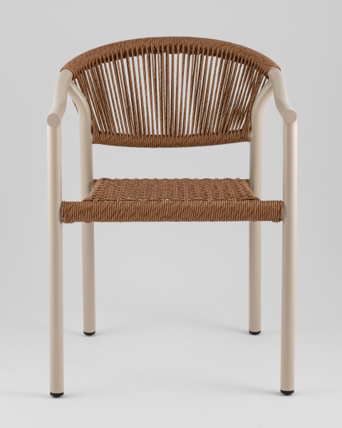 Обеденный стул Stool Group AD642156-2 br+offwh