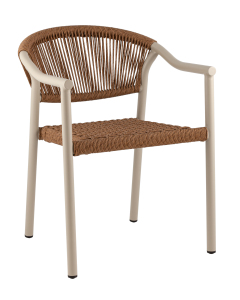 Обеденный стул Stool Group AD642156-2 br+offwh