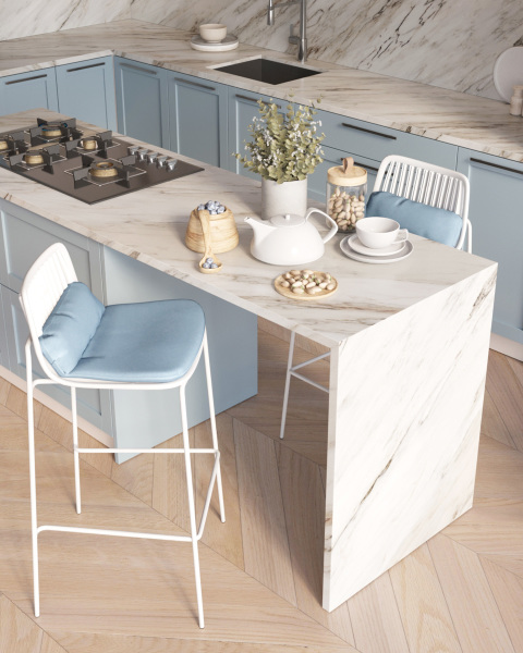 Барный стул Louran D-012H-75 white