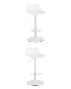 Комплект стульев Stool Group GENE WHITE X2