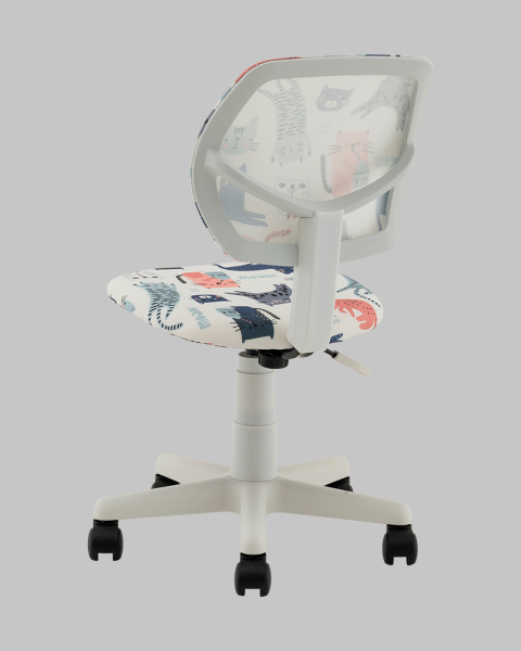 Компьютерное кресло ЛОЛО 5256D-W Cats