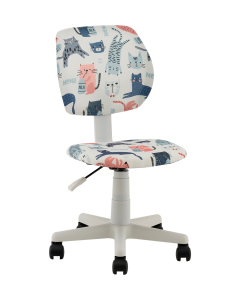 Компьютерное кресло ЛОЛО 5256D-W Cats