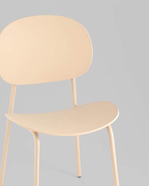 Стул пластиковый Stool Group D-029 yellow 60532 NP