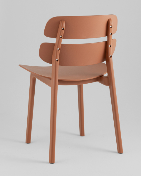 Стул пластиковый Stool Group D-031 brown 60535 NP