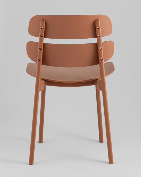 Стул пластиковый Stool Group D-031 brown 60535 NP
