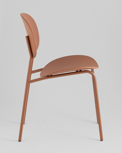Стул пластиковый Stool Group D-029 brown 60535 NP