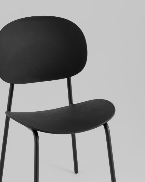 Стул пластиковый Stool Group D-029 black NP