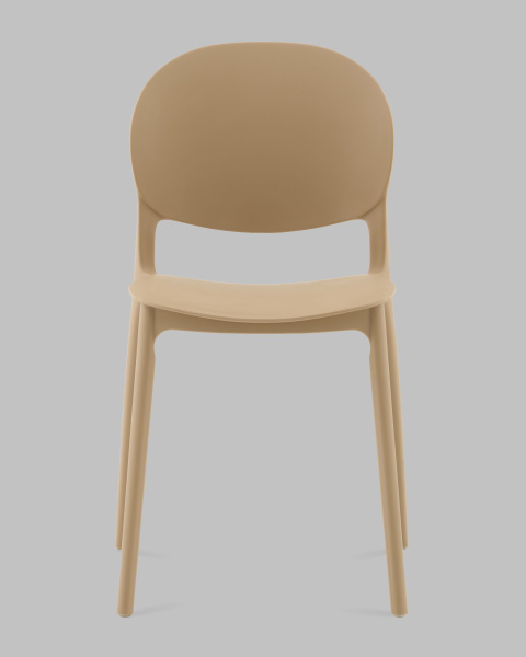 Стул пластиковый Briny 8058 beige 66016