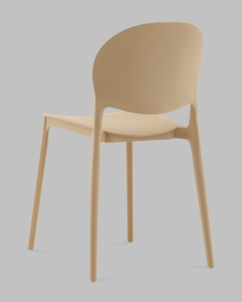 Стул пластиковый Briny 8058 beige 66016