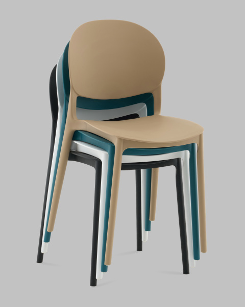 Стул пластиковый Briny 8058 beige 66016