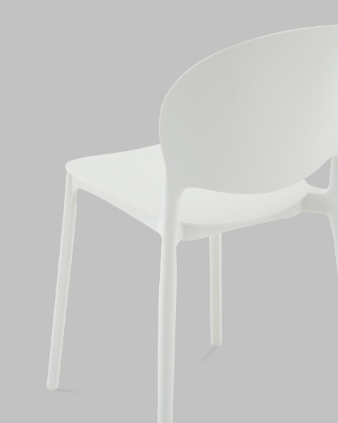 Стул пластиковый Briny 8058 white 90059
