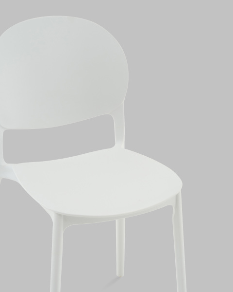 Стул пластиковый Briny 8058 white 90059