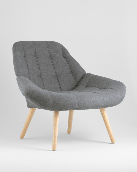 Кресло Олби QH-8927K 875-18 grey