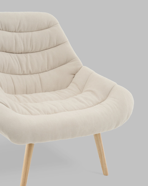 Кресло Олби QH-2805K 263-1 light beige