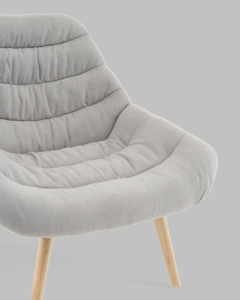 Кресло Олби QH-2805K 263-6 light grey