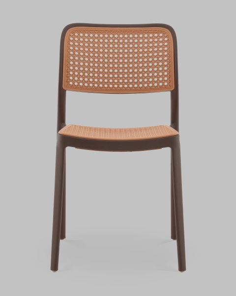 Стул пластиковый Yona PP-296 brown 36025