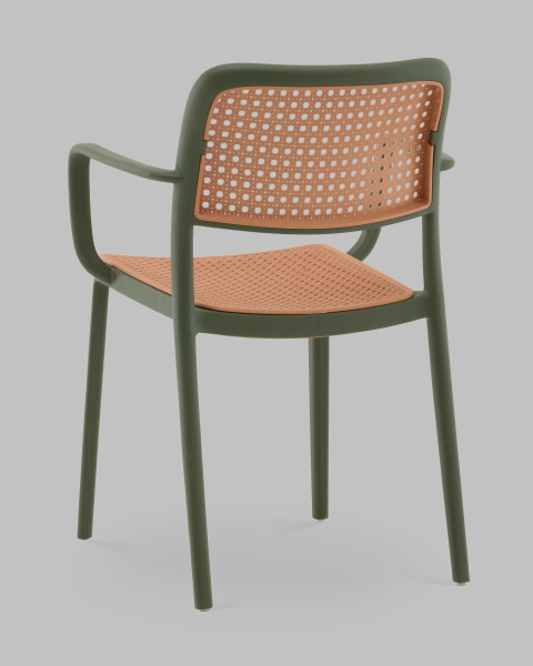 Стул пластиковый Yona PP-297 green 36023