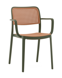 Стул пластиковый Yona PP-297 green 36023