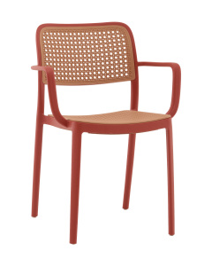 Стул пластиковый Yona PP-297 red 36877