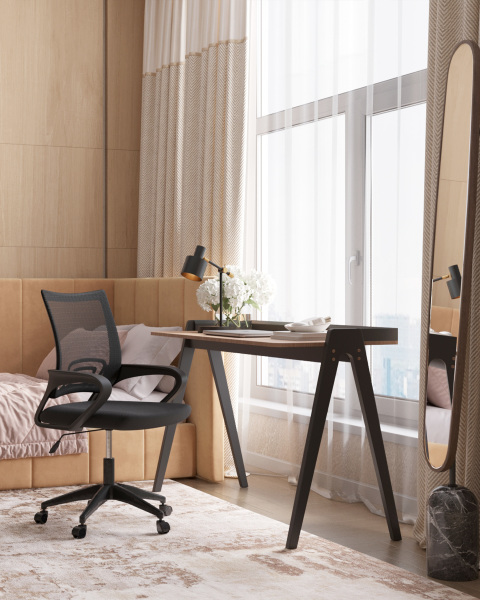 Кресло офисное Stool Group OUE-2501 black