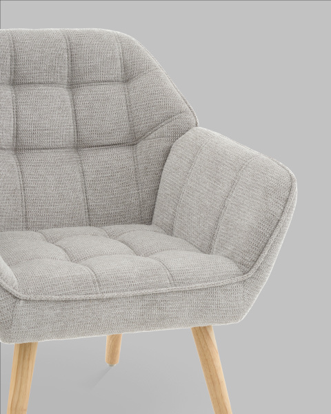 Кресло Вэйл QH-8904K DAG-18(80) light grey