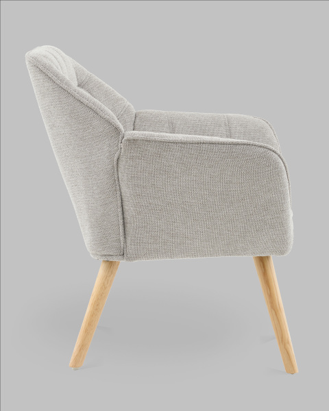 Кресло Вэйл QH-8904K DAG-18(80) light grey