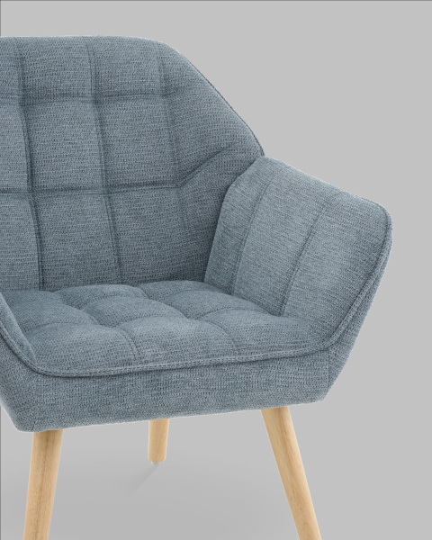 Кресло Вэйл QH-8904K DAG--12(72) grey
