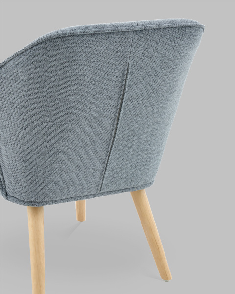 Кресло Вэйл QH-8904K DAG--12(72) grey