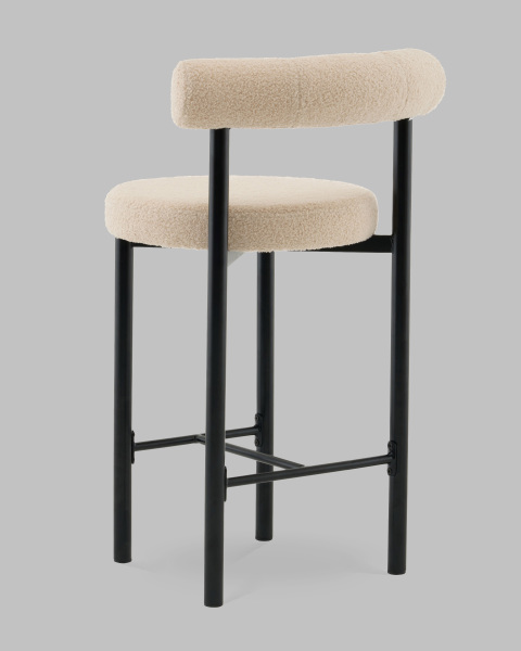 Полубарный стул Stool Group vd-plb-floreo-fl-beige