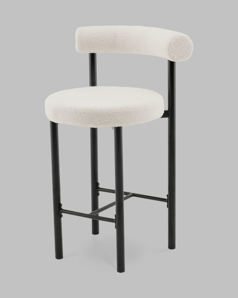 Полубарный стул Stool Group vd-plb-floreo-fl-milk