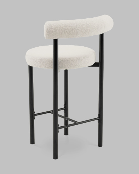 Полубарный стул Stool Group vd-plb-floreo-fl-milk