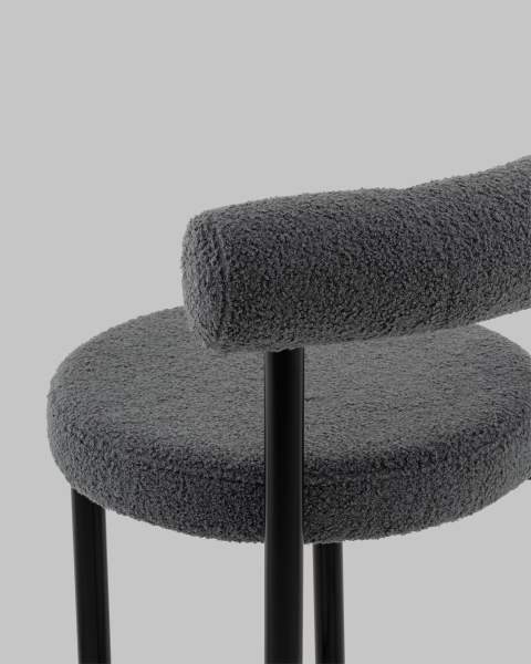 Полубарный стул Stool Group vd-plb-floreo-fl-grey