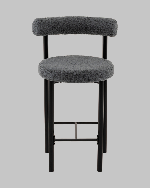 Полубарный стул Stool Group vd-plb-floreo-fl-grey