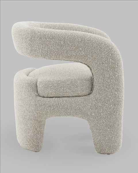 Кресло Bones FDC5014 Monet Silver