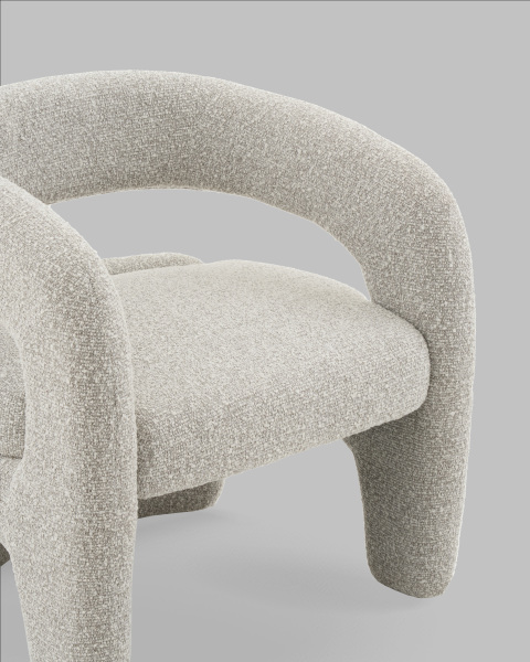 Кресло Bones FDC5014 Monet Silver