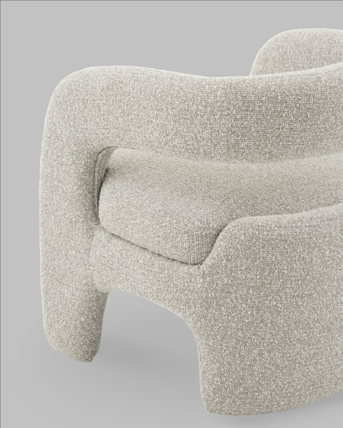 Кресло Bones FDC5014 Monet Silver