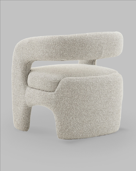 Кресло Bones FDC5014 Monet Silver