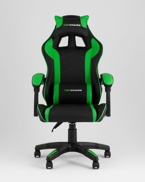 Компьютерное кресло Stool Group GF-8079 black+green