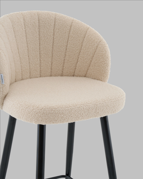 Полубарный стул Stool Group vd-hanningem-fl-beige