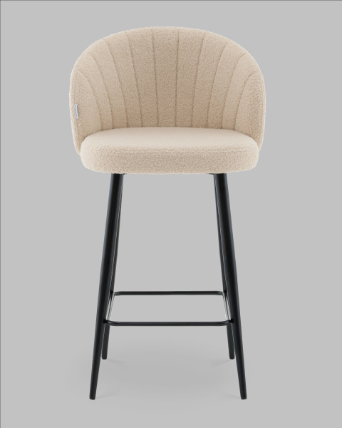 Полубарный стул Stool Group vd-hanningem-fl-beige