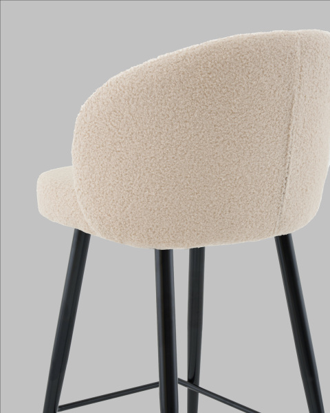 Полубарный стул Stool Group vd-hanningem-fl-beige