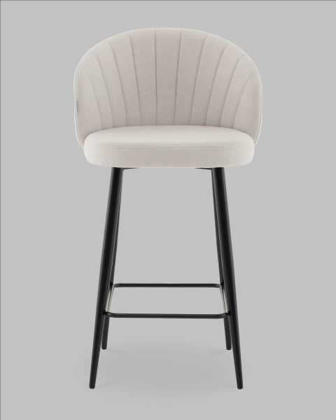 Полубарный стул Stool Group vd-hanningem-pf-silver