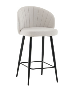 Полубарный стул Stool Group vd-hanningem-pf-silver