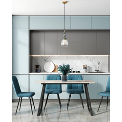 Кухонный стол Stool Group T-122 Chanel white top bl legs DUAL